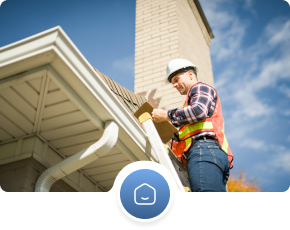 Inspectify Logo over an image of someone holding paperwork